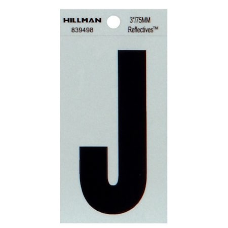 3 Blk J Thin Adhesive